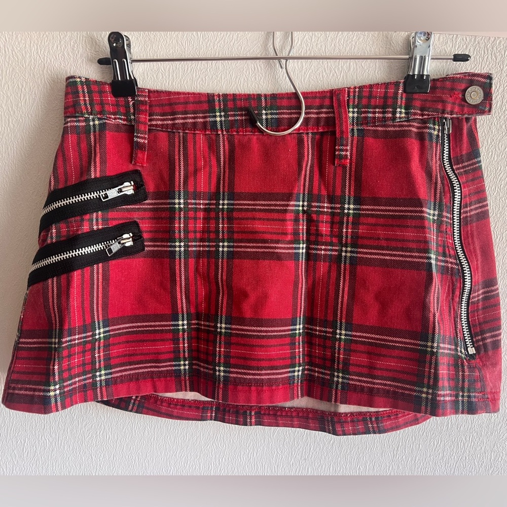 Dickies Girl mini skirt plaid